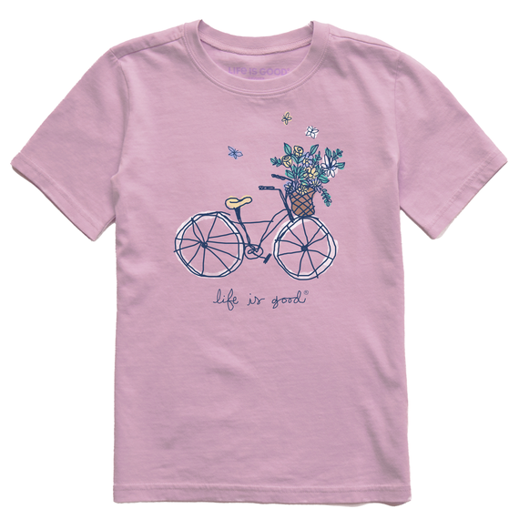 Tee Flower Basket Bike