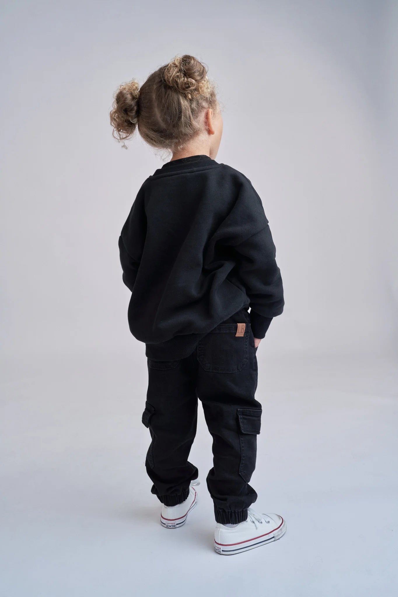 Jogger Cargo Denim Black