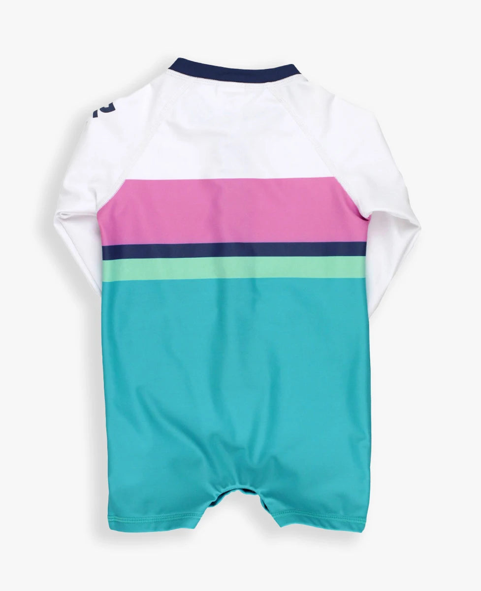 AQ Color Block Rash Guard