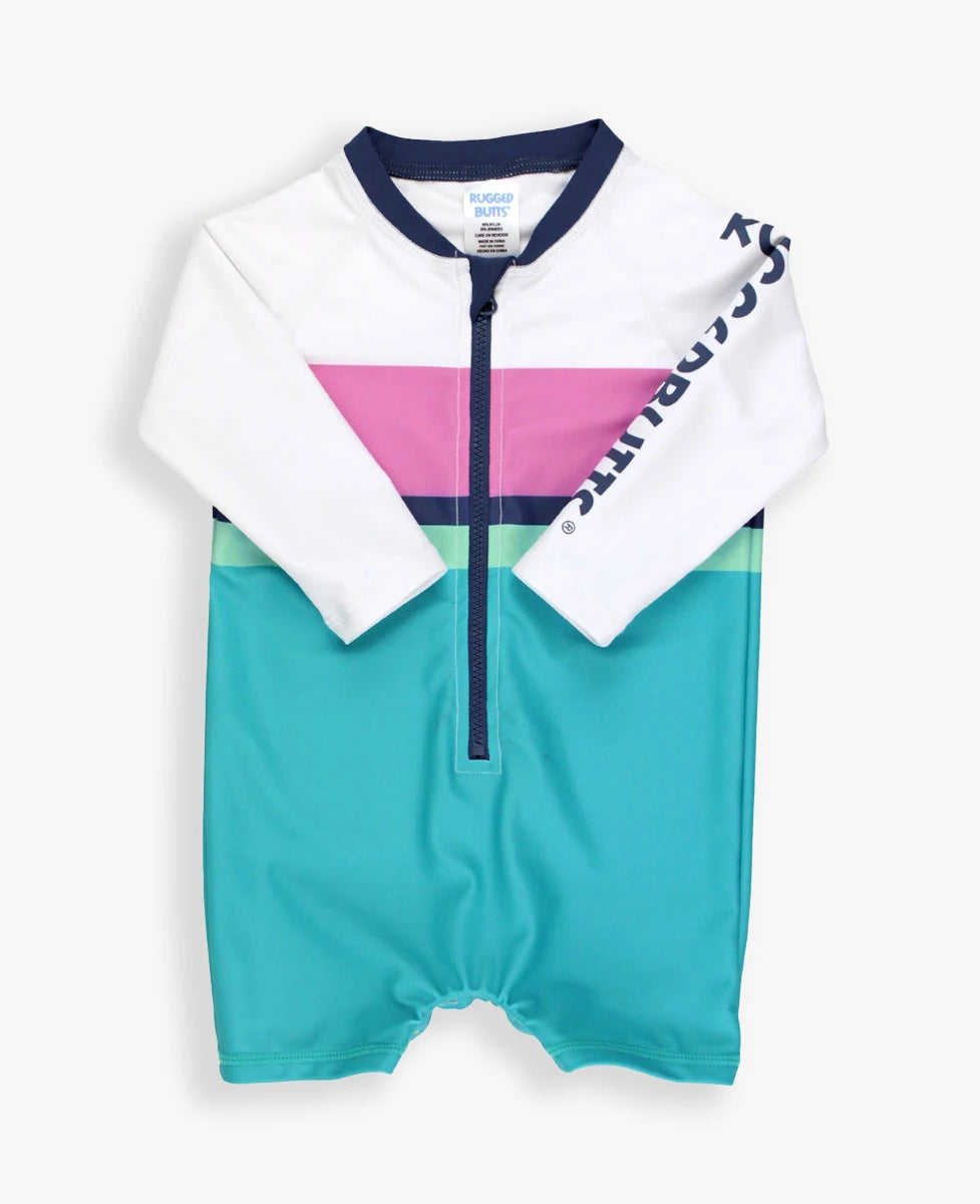 AQ Color Block Rash Guard