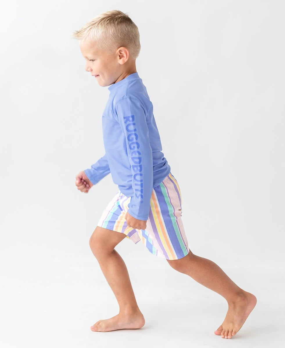 Rash Guard LS Periwinkle Blue