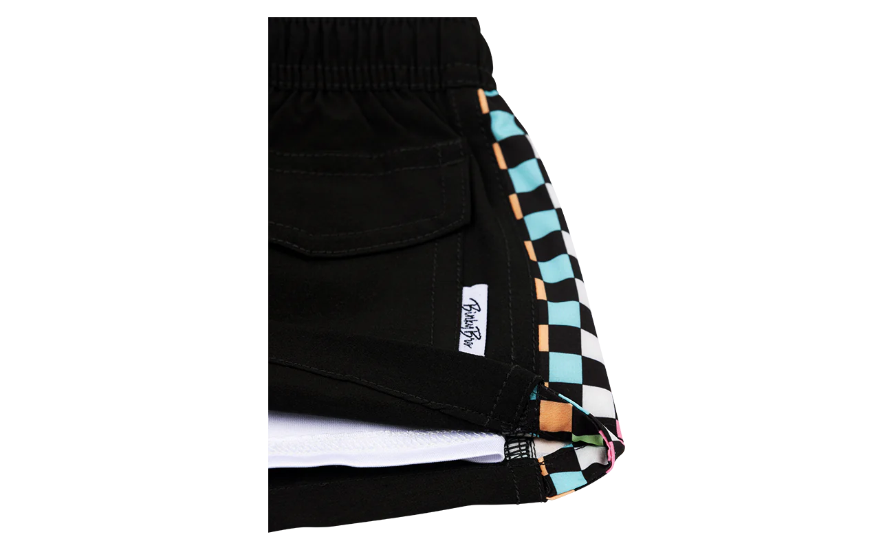 Swim Trunk BBXQuik Check Blk