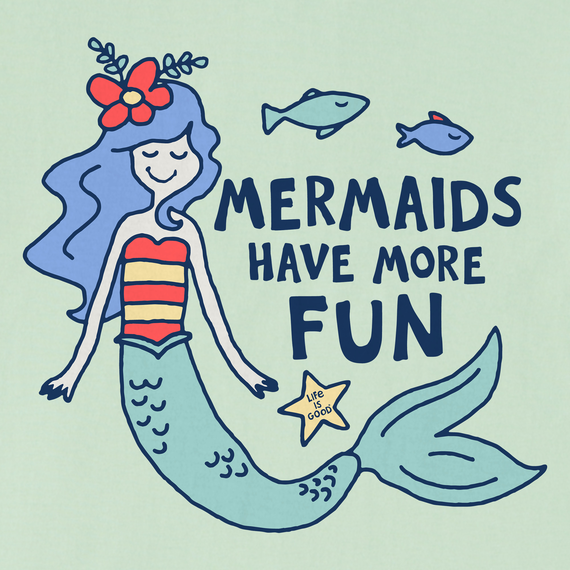 Tee LS Naive Mermaids SAGR