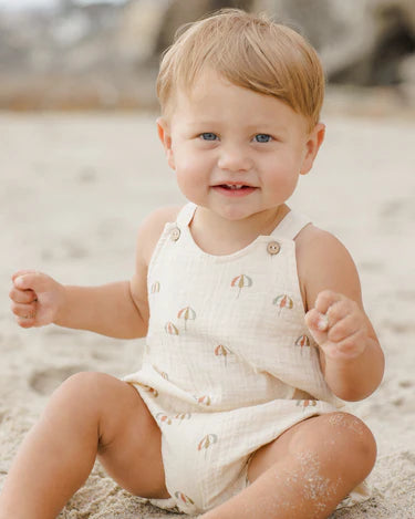 Romper Lou Umbrellas Natural