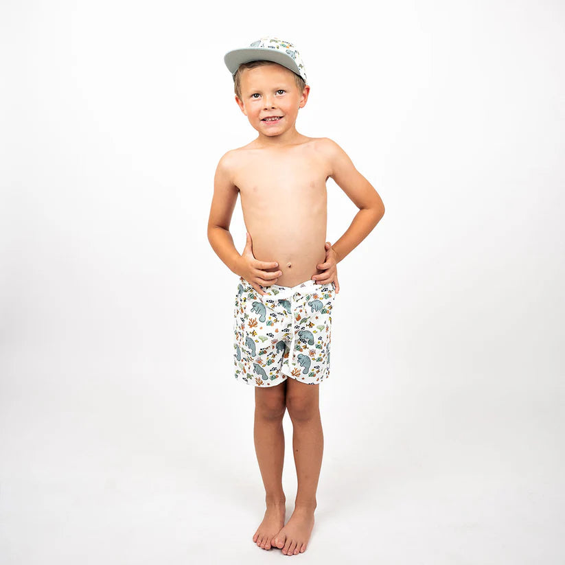 Manatee Swim Trunks