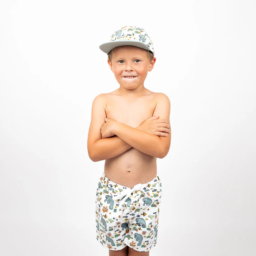 Manatee Swim Trunks