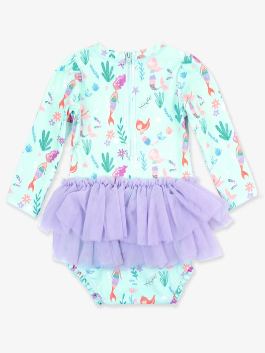 Rashguard LS Mermaid Tulle