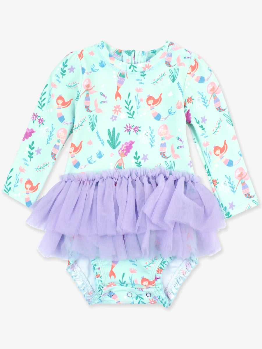 Rashguard LS Mermaid Tulle