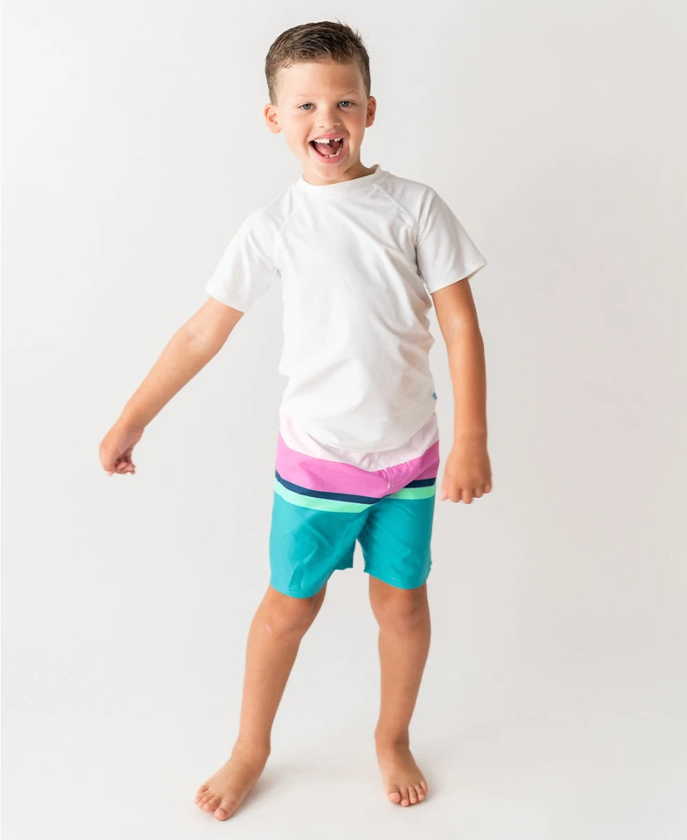 Swim Trunks AQ Color Block