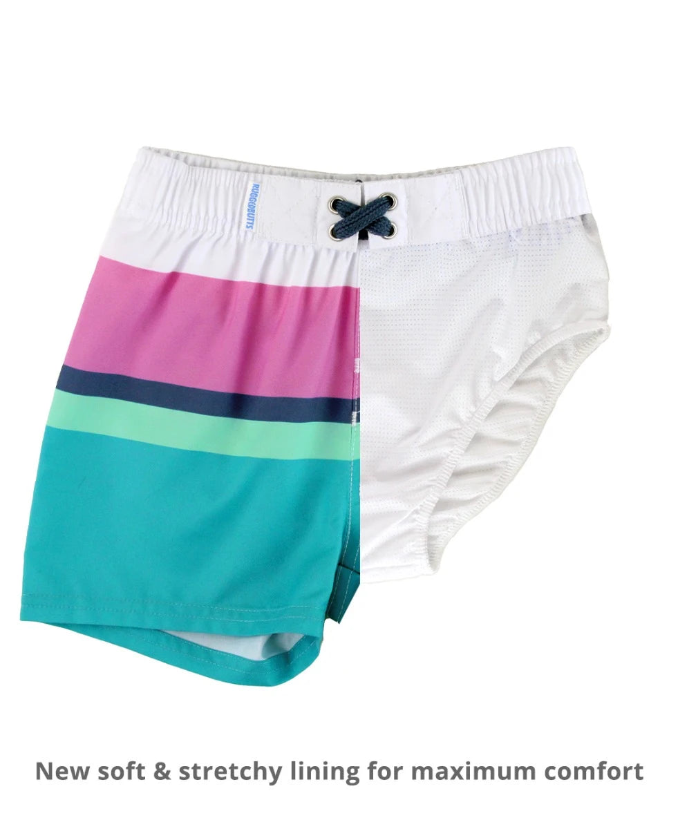 Swim Trunks AQ Color Block