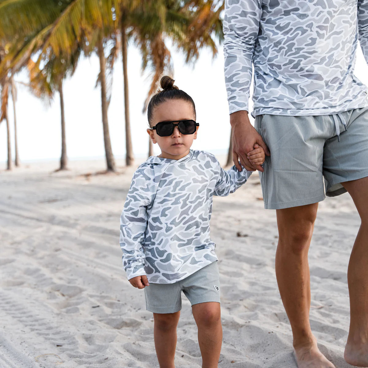 Hoodie Youth White Camo
