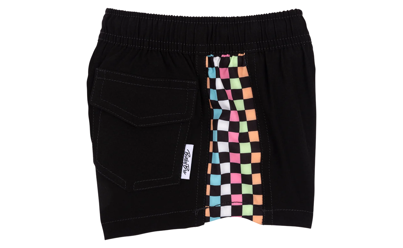 Swim Trunk BBXQuik Check Blk