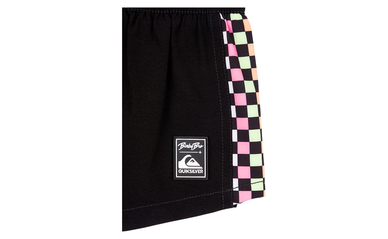 Swim Trunk BBXQuik Check Blk