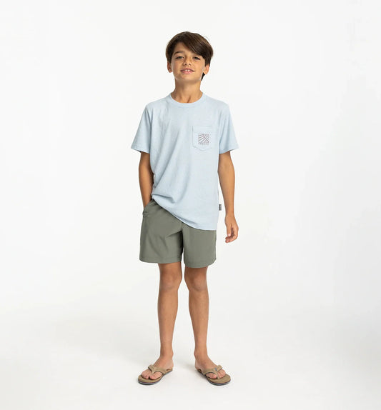 Boys Breeze Short AgaveGreen