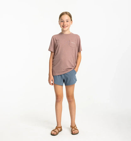 Comfort Pocket Tee Heather Fig