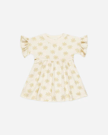 Dress Babydoll Daisies Natural