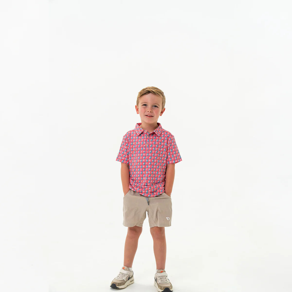 Top Polo Youth America Flag