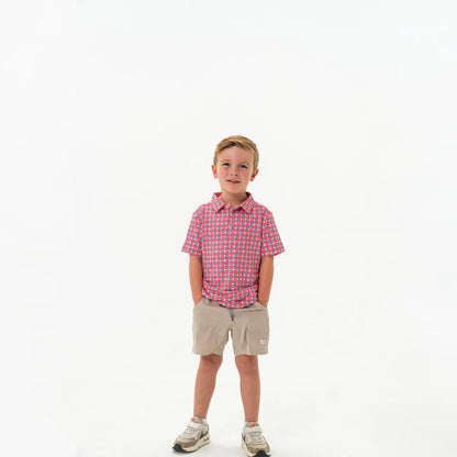 Top Polo Youth America Flag