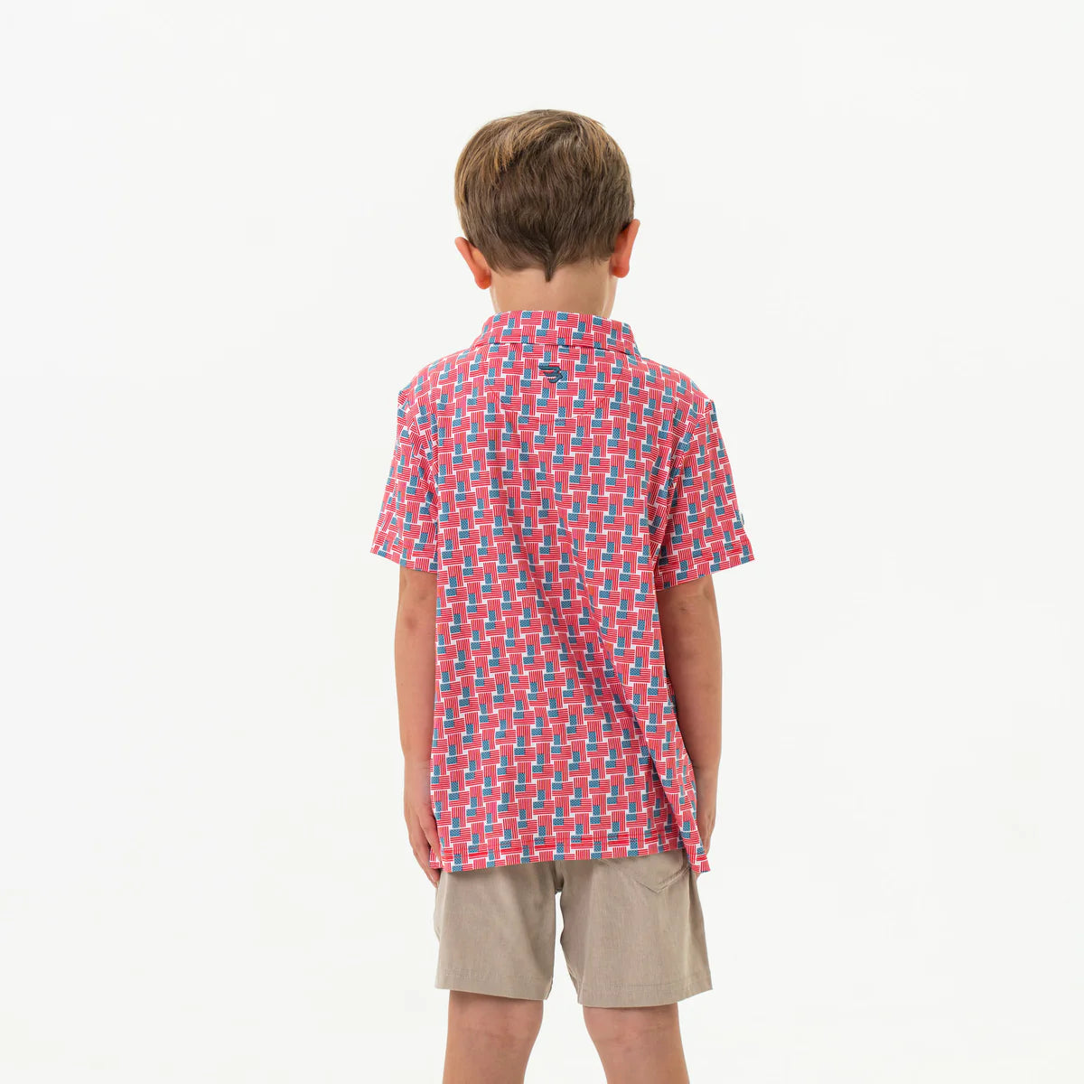 Top Polo Youth America Flag