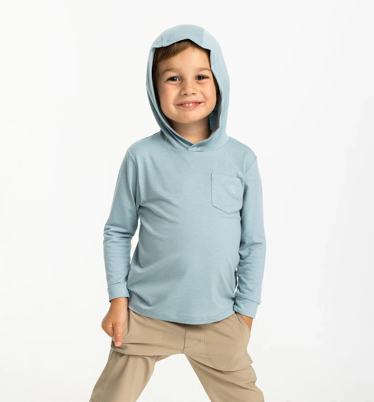 Hoodie Bamboo Shade Ocean Mist