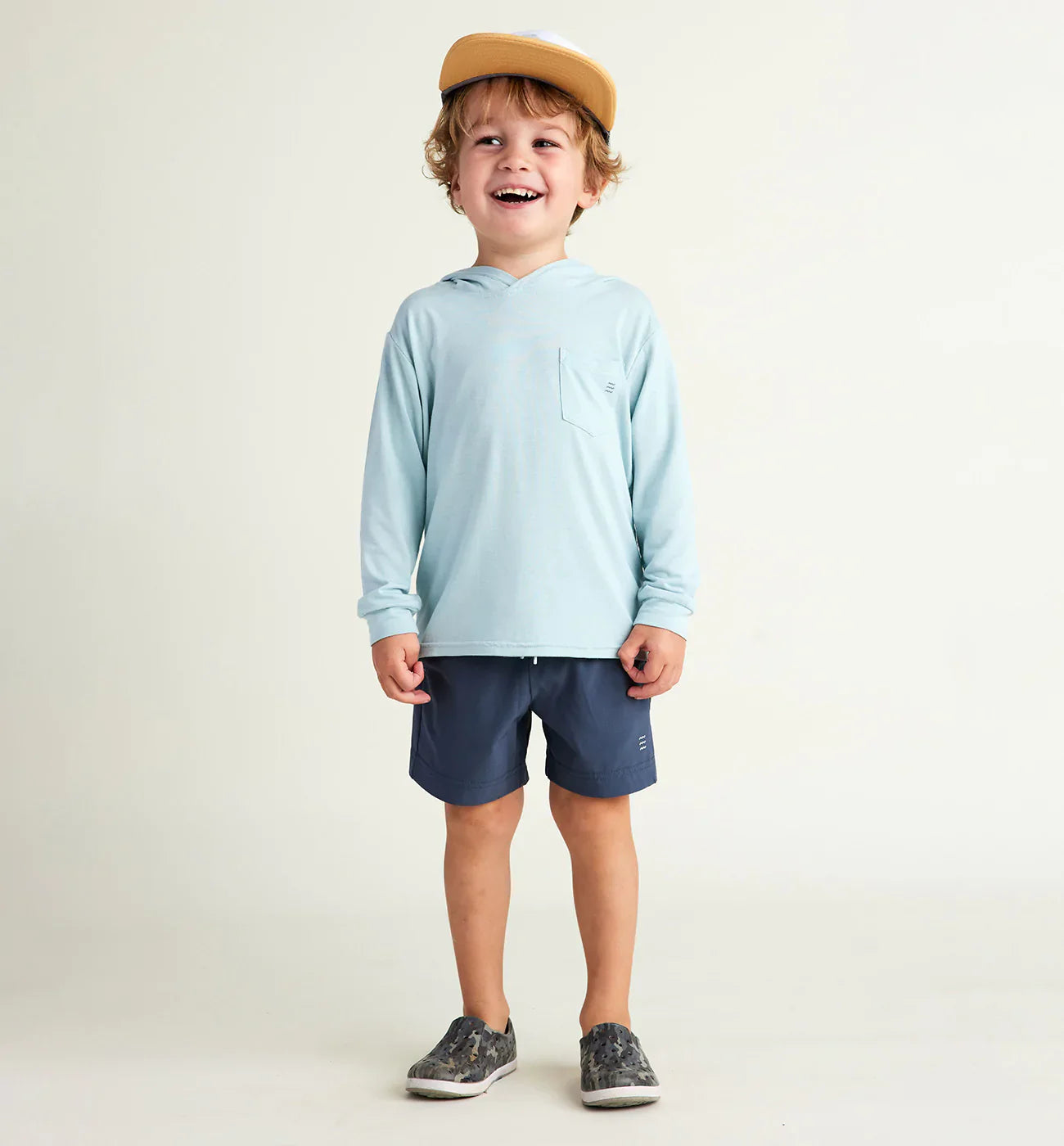 Toddler Breeze Short Blue Dusk