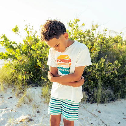 Swim Trunks Sea Stripes