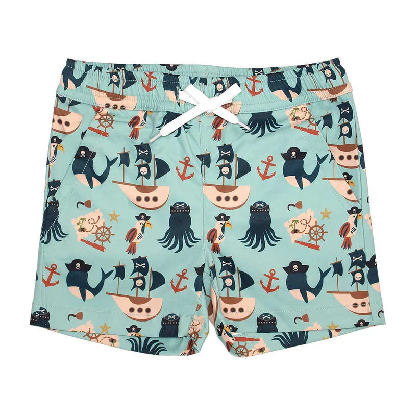 Swim Trunk Pirates Life